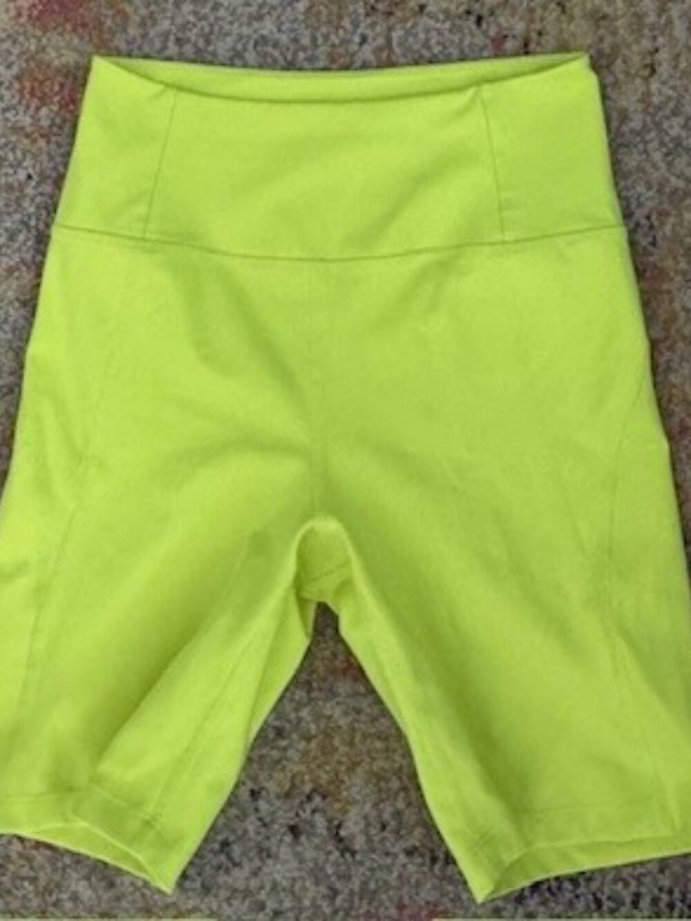 Girlfriend Collective - Neon Green Shorts – Size M